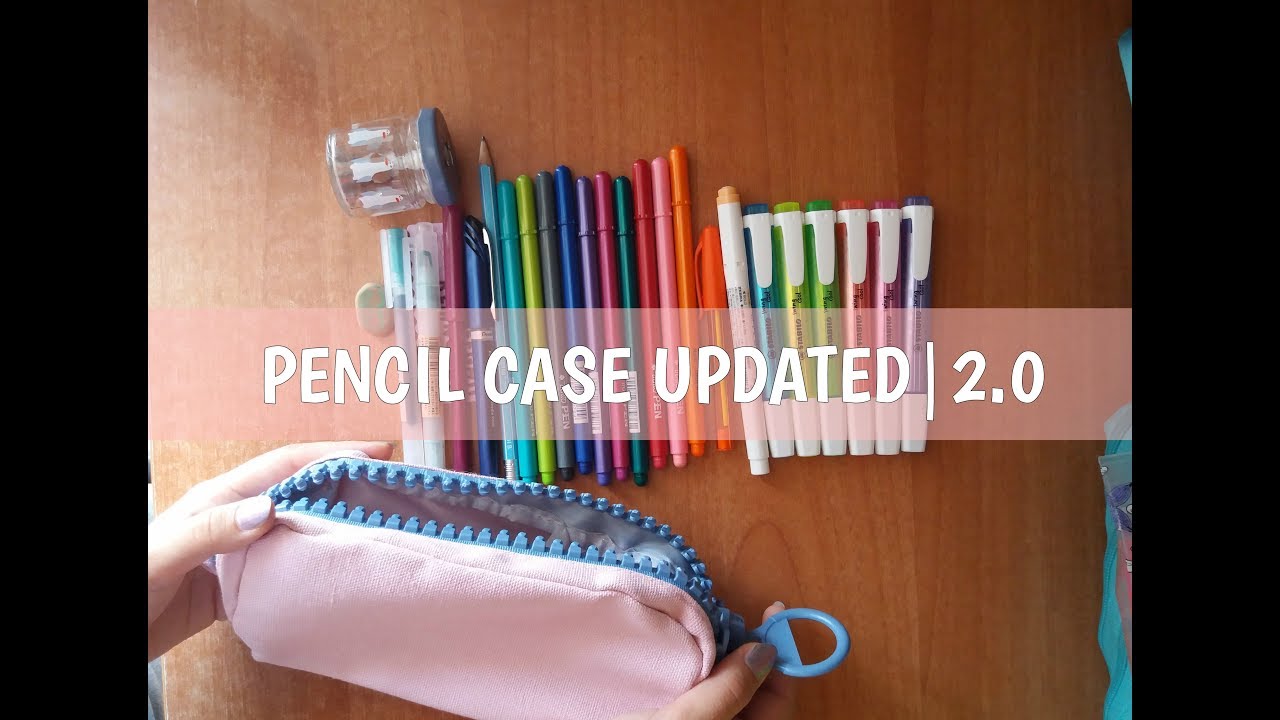 WHAT'S IN MY PENCIL CASE - UPDATED |2.0