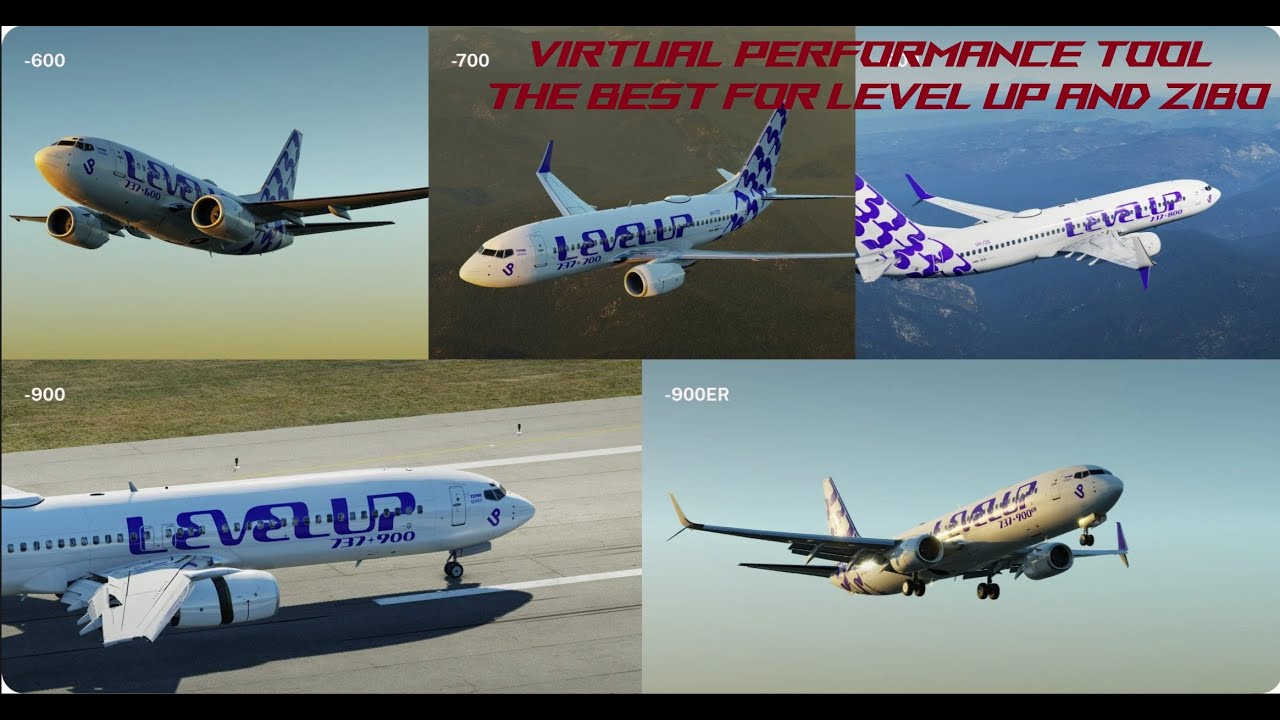 LEVEL UP XPLANE / VIRTUAL PERFORMANCE TOOL