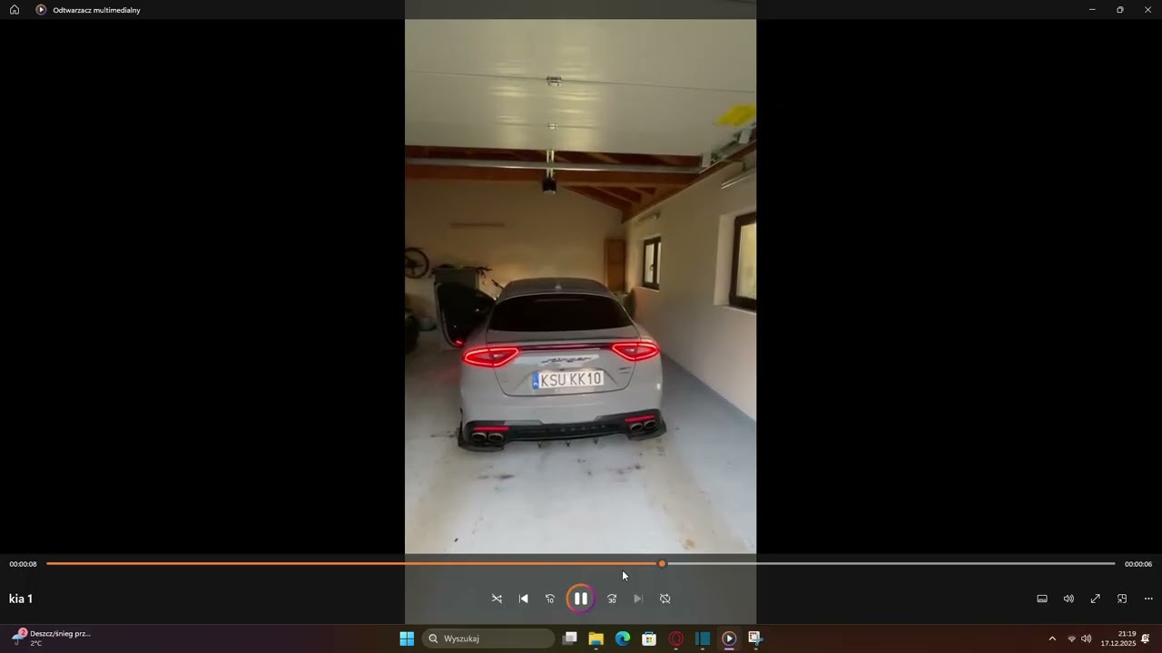 cold start / kia stinger cat off 
