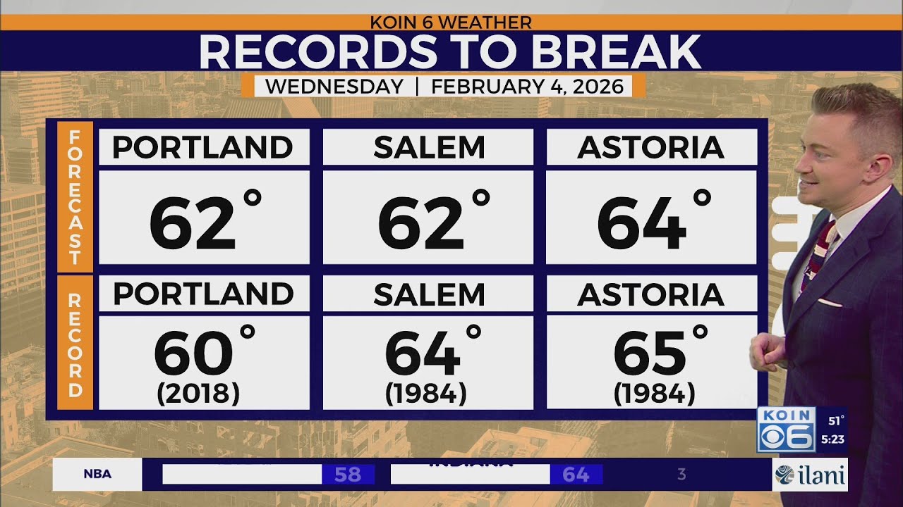 Record-breaking warmth possible in the PNW