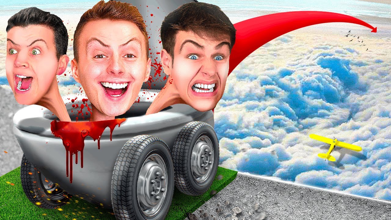 SKIBIDI TOILET skáče přes CELOU MAPU v GTA 5!