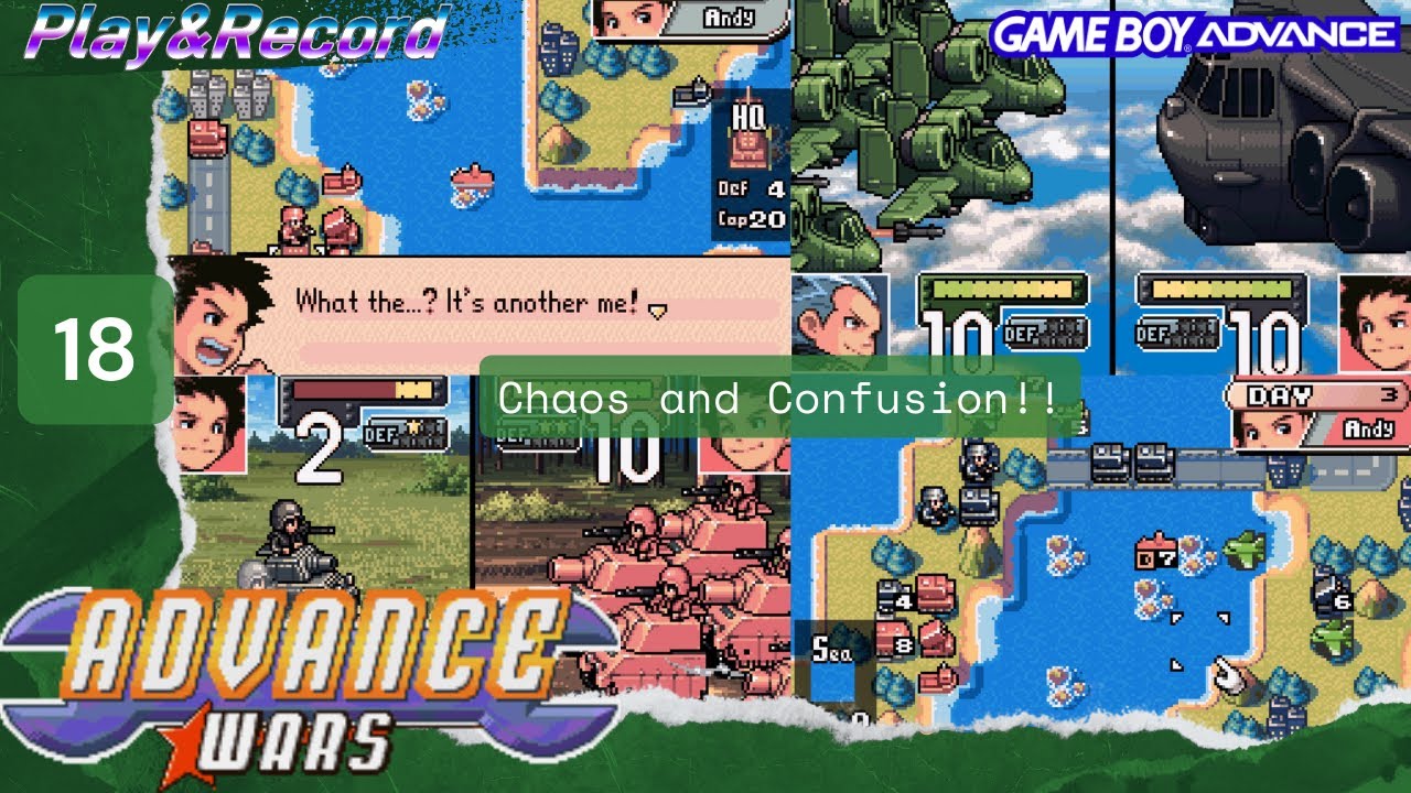 Advance Wars Part 18 (Game Boy Advance) Playthrough Non Commentary