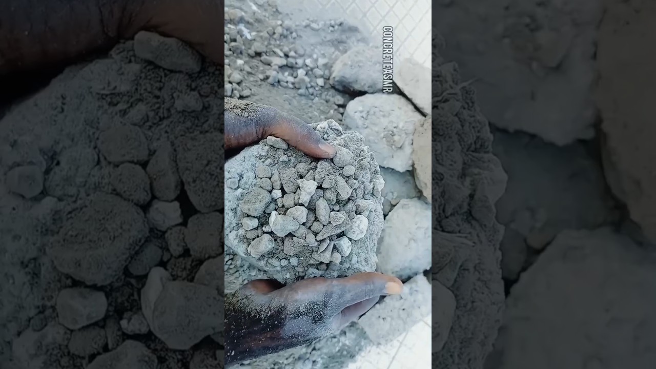 #asmr big Stony crunchy texture 🩶