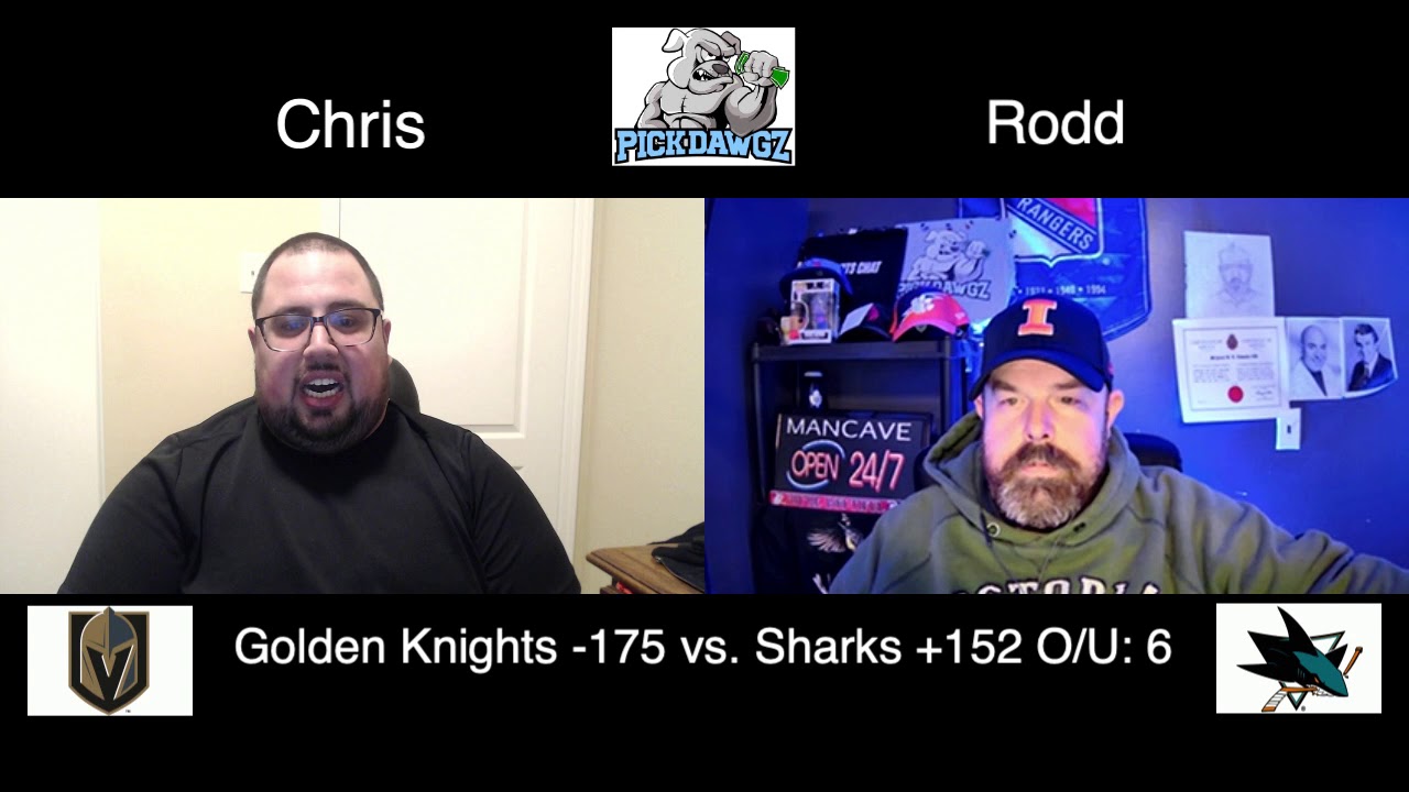 Vegas Golden Knights vs  San Jose Sharks 2/13/21 Free NHL Pick and Prediction NHL Betting Tips