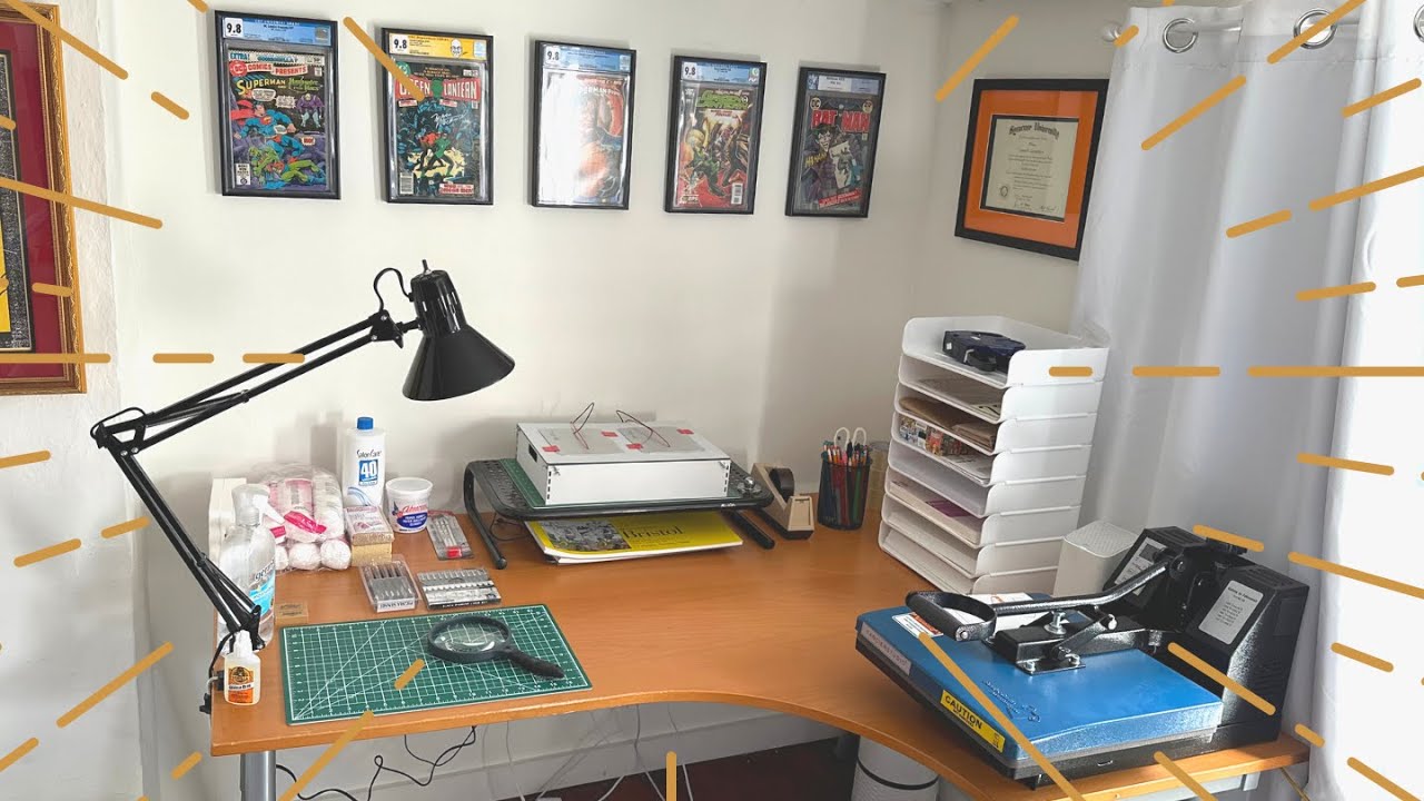 I made the PERFECT comic book station