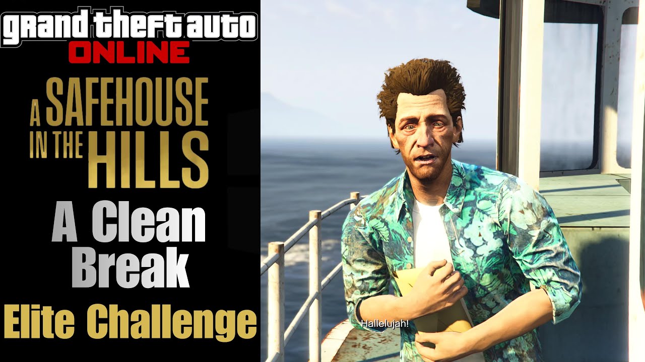 GTA Online How to Complete KnoWay Out A Clean Break [Solo - Hard Difficulty] Elite Challenge