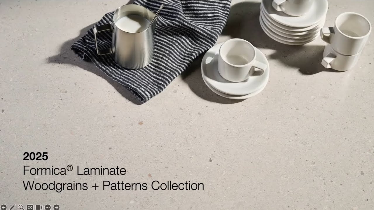 Formica Corporation Presents: 2025 Formica Laminate Woodgrains & Patterns Collection