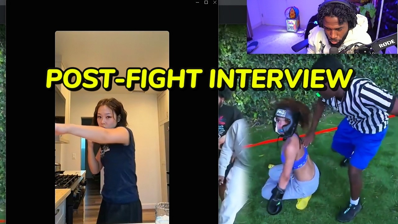 Diana vs Kat Post-Fight Interview with Dean