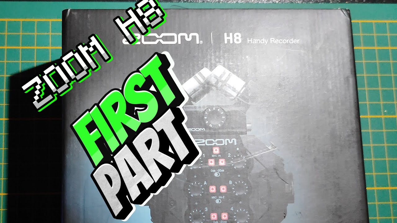 ZOOM H8 İncelemesi Part 1