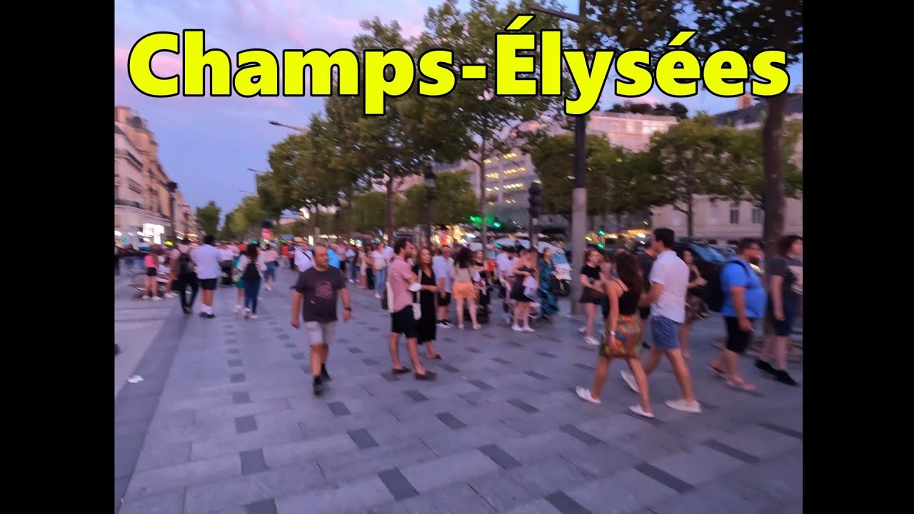 🇫🇷 Champs Élysées PARIS