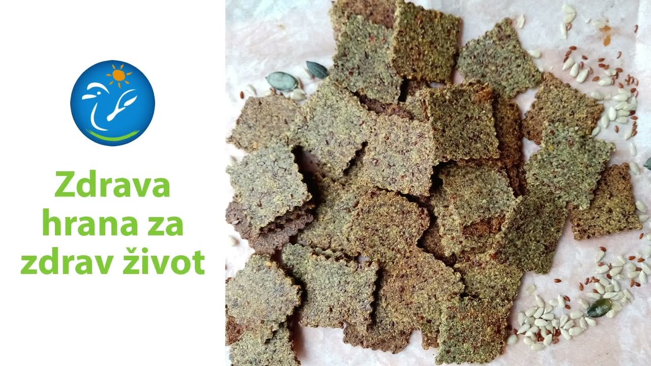 Krekeri od semenki (bez brašna) video-recept