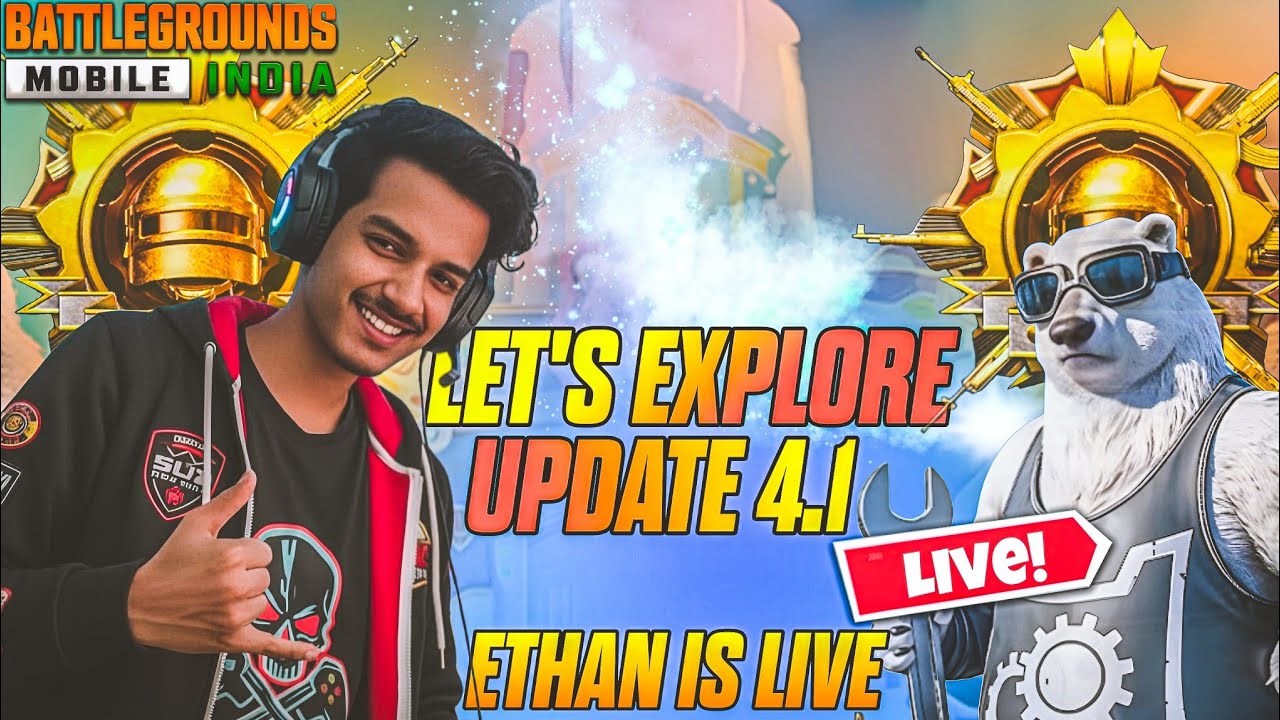 NEW UPDATE KAB AAYEGA 🤔 |!!  ETHAN IS LIVE 🔴 BGMI FULLY RUSH GAMEPLAY