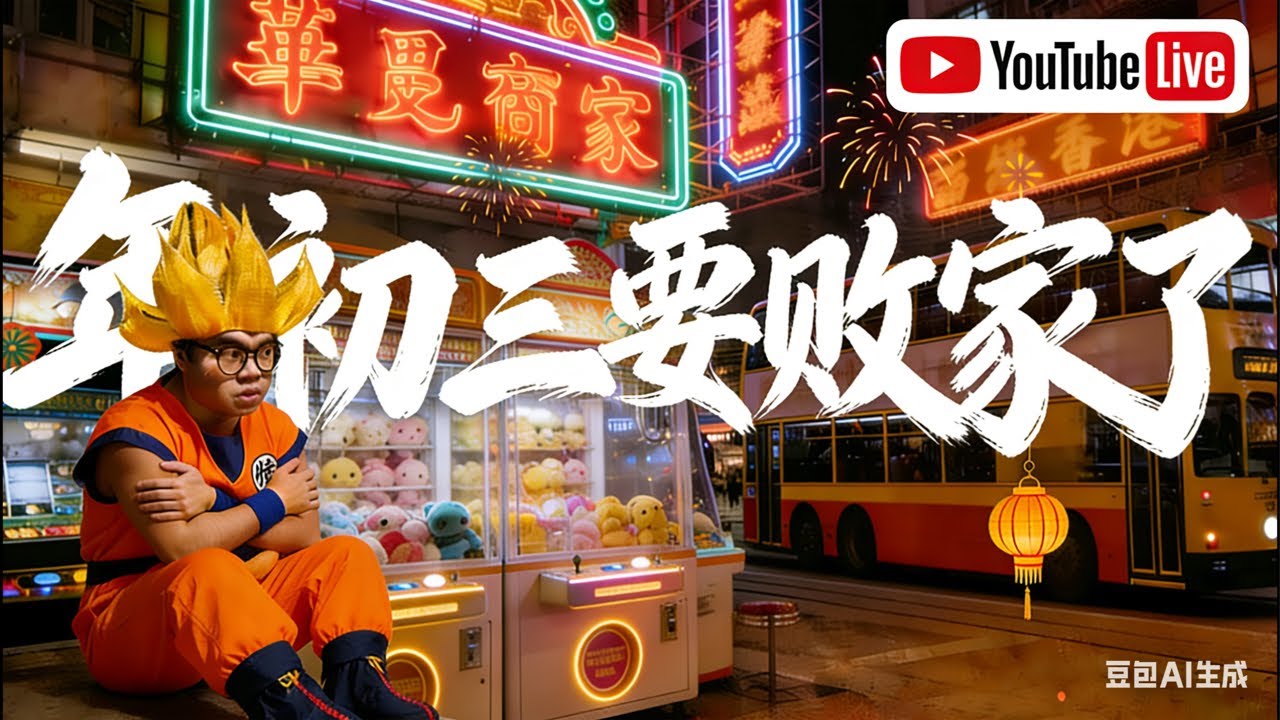 [直播] 年初三要敗家了！用利是錢振興香港經濟！