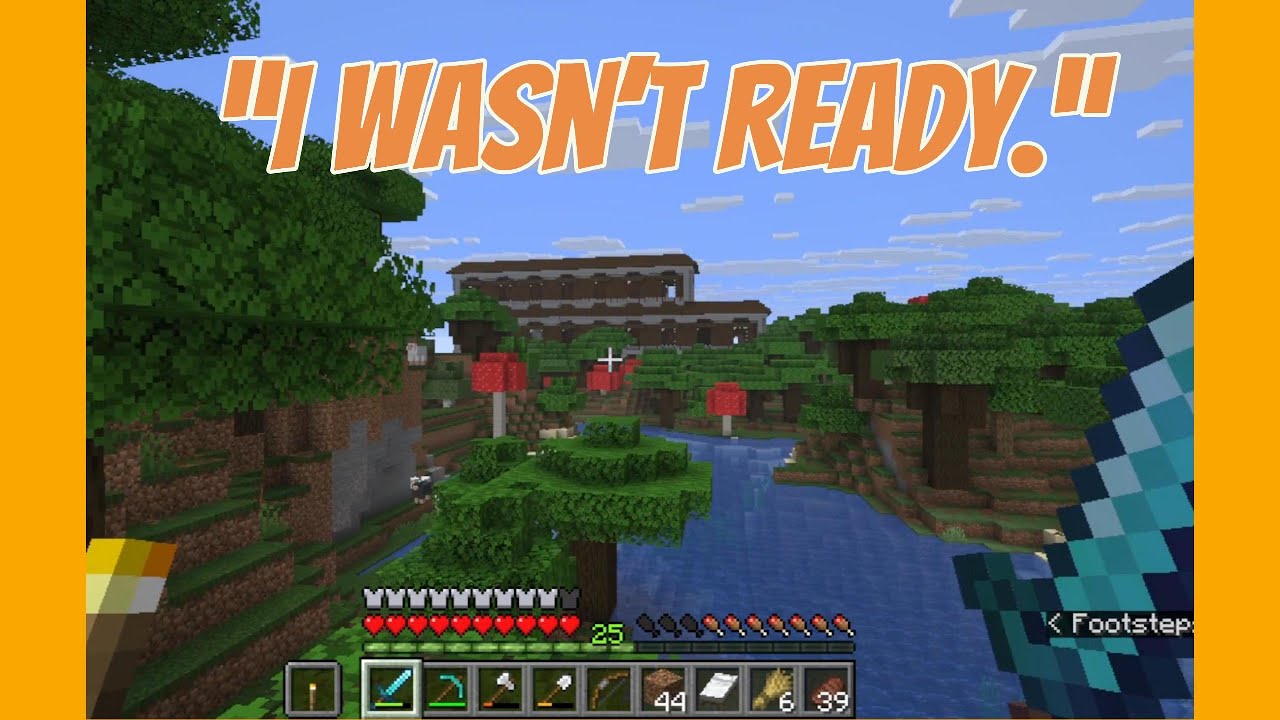 I Wasn’t Ready for This Mansion… (Totems, Death & Loot)| Minecraft Survival #10