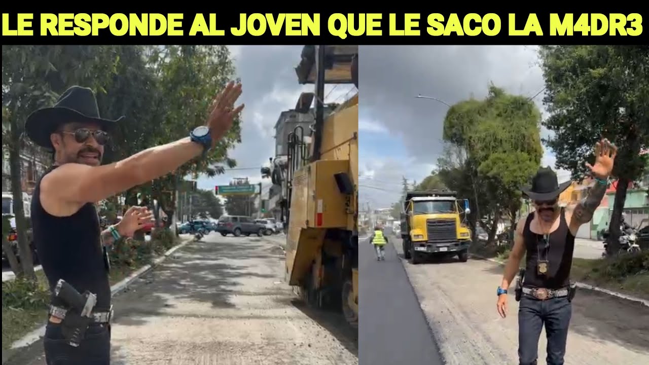 NETO BRAN LE RESPONDE AL MUCHACHO QUE LE SACO LA M4DR3 RECAPEANDO EN LA CALZADA SAN JUAN, GUATEMALA.