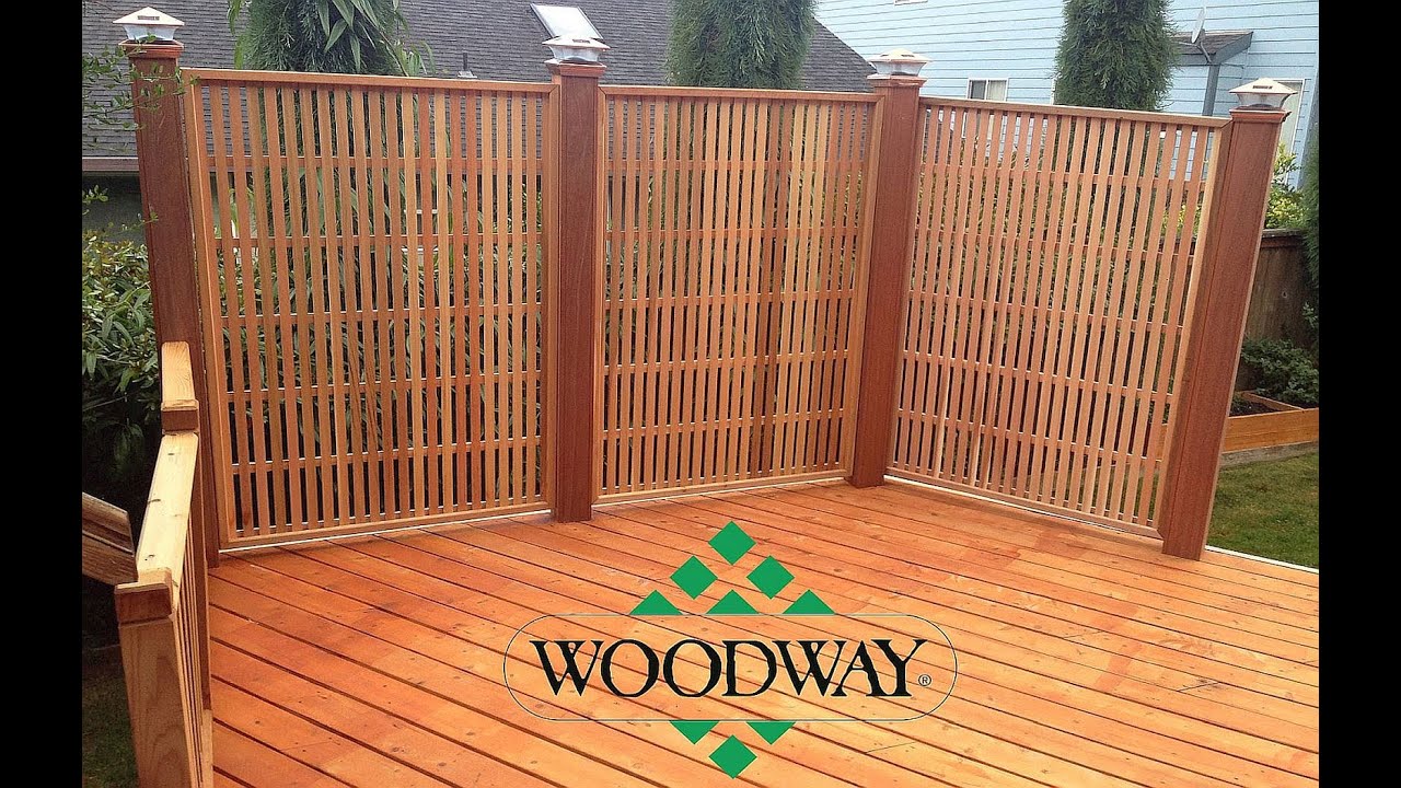 Bowers Forest Products - Woodway&reg; Lattice, Privacy Panels, & Accessories