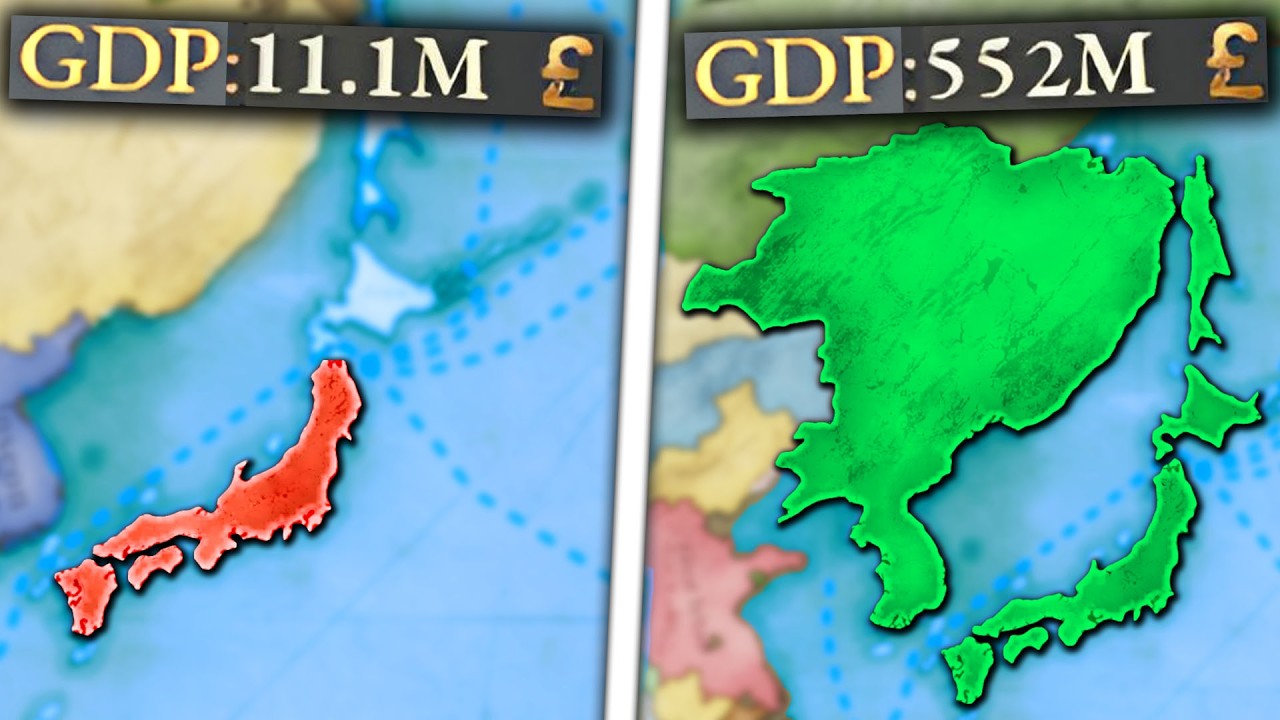 I Created The Industrial Empire Of Japan In VICTORIA 3