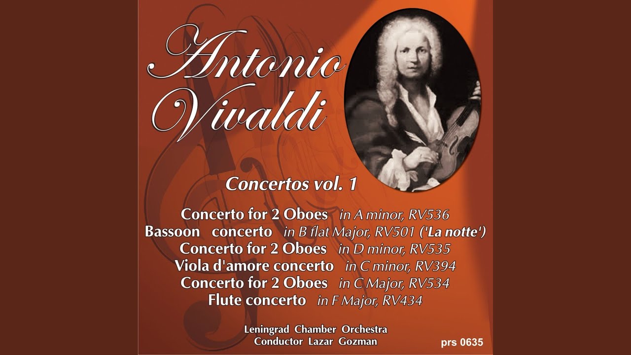 Concerto for 2 Oboes in A Minor, RV536: I. Allegro