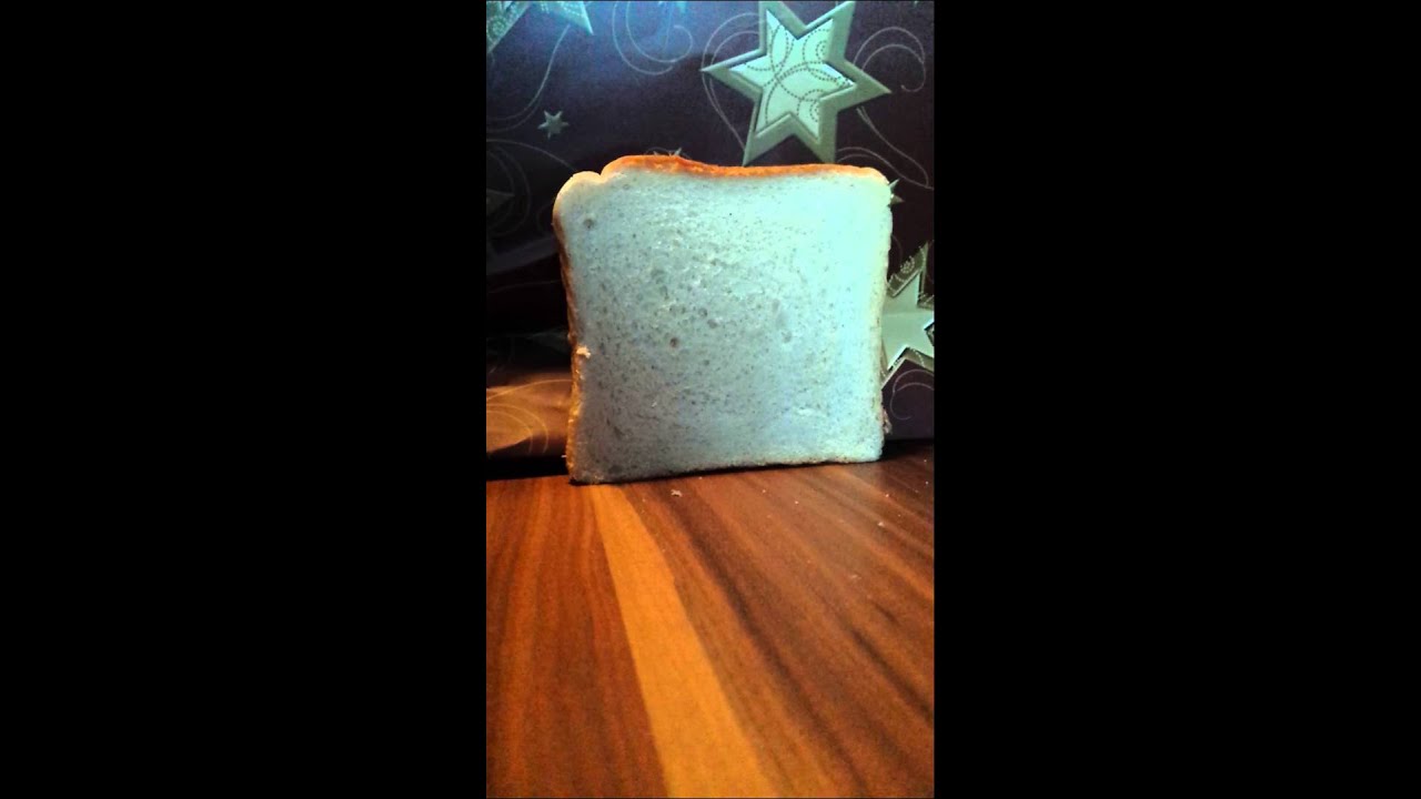 Toast falling over