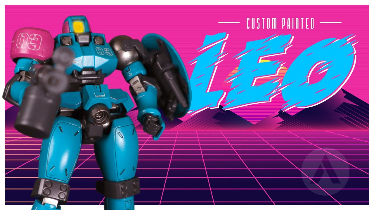 Custom Painting: Leo NPD in Miami Vice Color