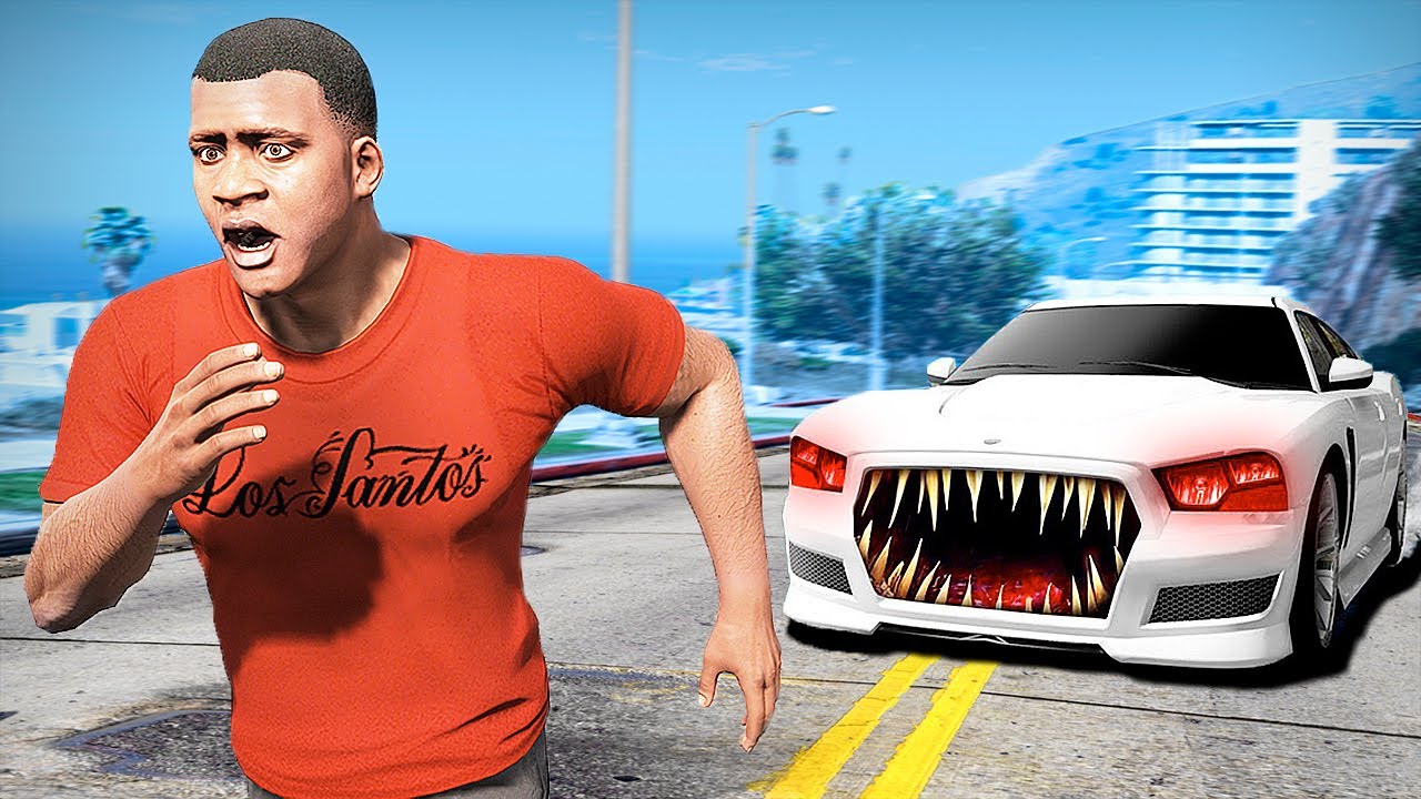 МАШИНА ФРАНКЛИНА ХОЧЕТ ЕГО УБИТЬ... ► GTA 5