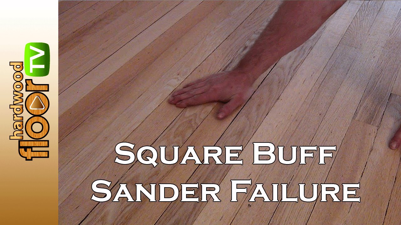 Square Buff Sander Can't Do The Job Here - Reasons Why Are Explained