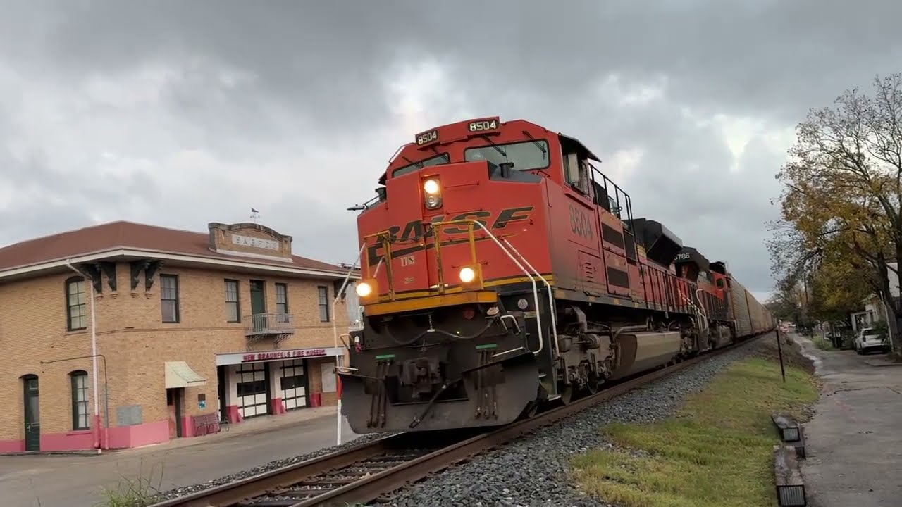 Train Crossing Downtown New Braunfels Texas