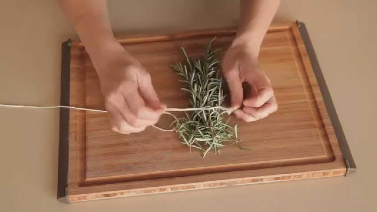 How to Use Twine to Hang Dry Fresh Herbs