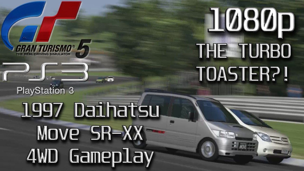 TURBO TOASTER?! | Gran Turismo 5 (PS3) [1080p] - 1997 Daihatsu Move SR-XX 4WD Gameplay