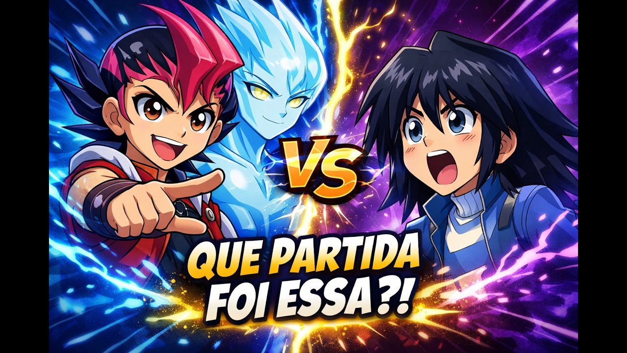 Yu-Gi-Oh! - Enfrentando Mokuba com Yuma e Astral (Duel Links)