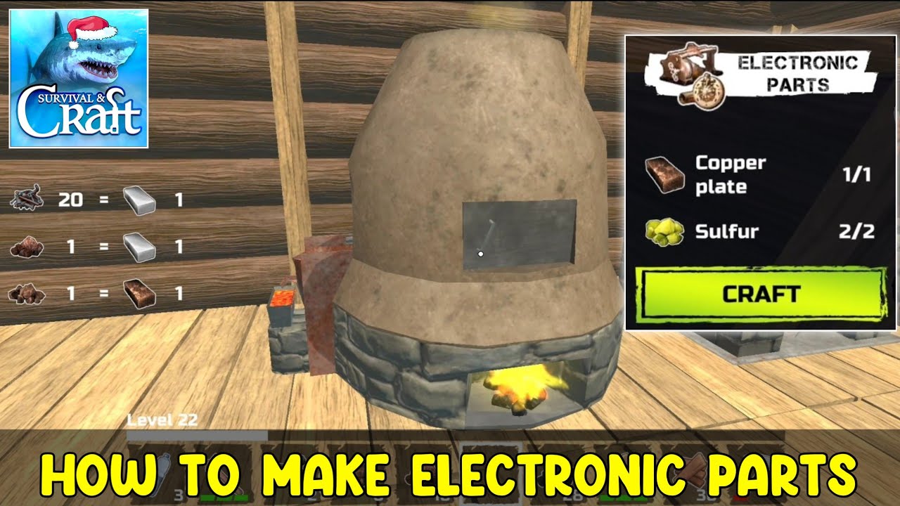Survival and Craft - How to make Electronic Parts