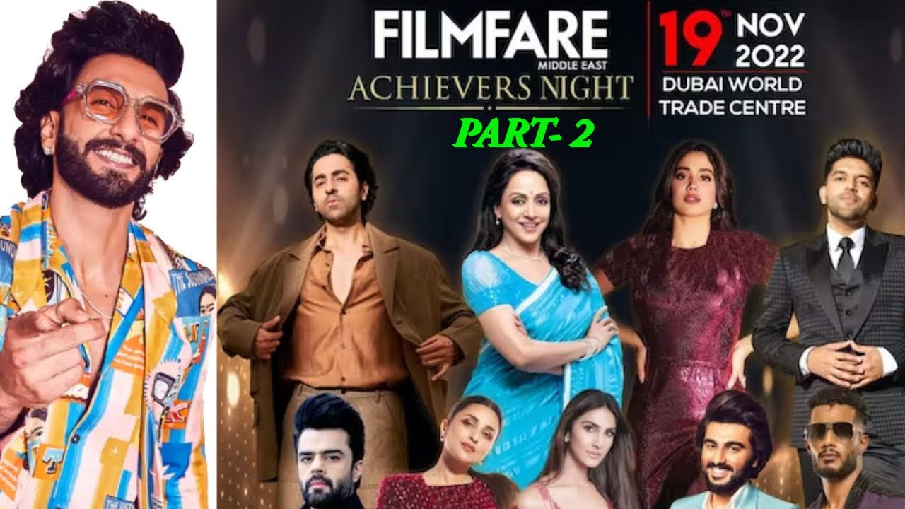 4K FILMFARE Awards 2023 ME Full Show All Dance Performances in 4K Close to Stage | Dubai |