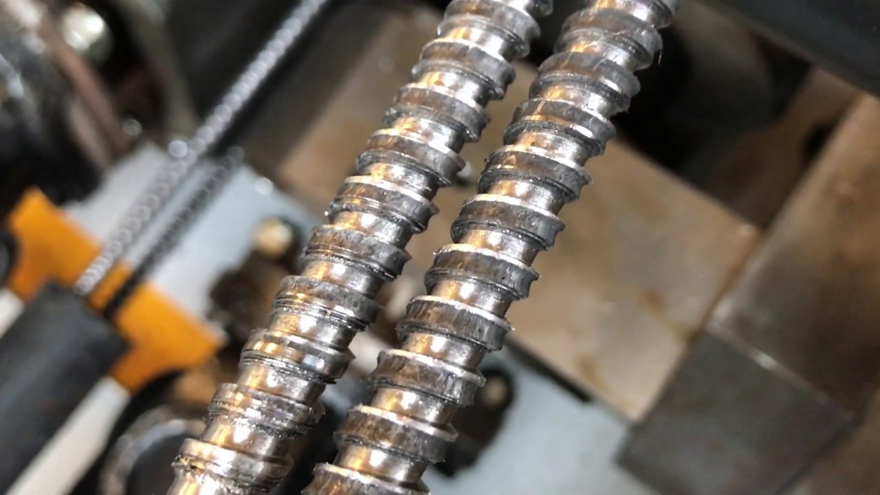 FEDA tie rod thread rolling machine construction screw rods machine