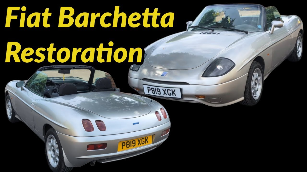 Restoration Of This Neglected Fiat Barchetta