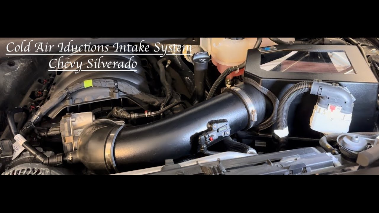 2023 Chevy Silverado 6.2L Cold Air Intake | ADD POWER Cold Air Inductions Intake Review/Install 