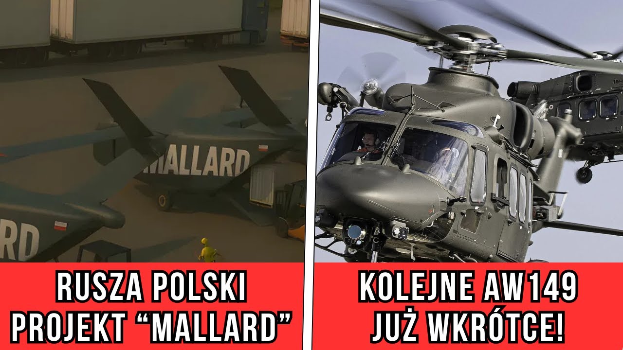 MILITARNE NEWSY #1 - Rusza polski projekt Mallard, śmigłowce i transpondery dla Wojska Polskiego!