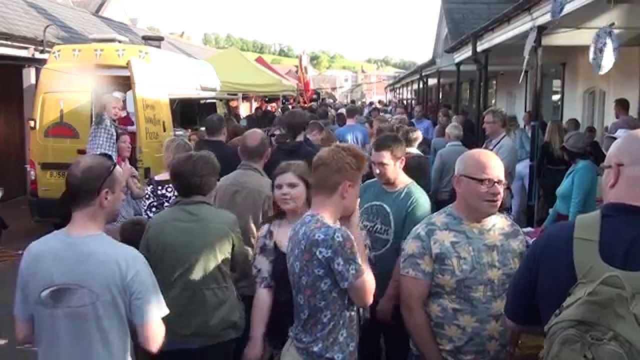 First Electric Nights event at Tiverton Pannier Market
