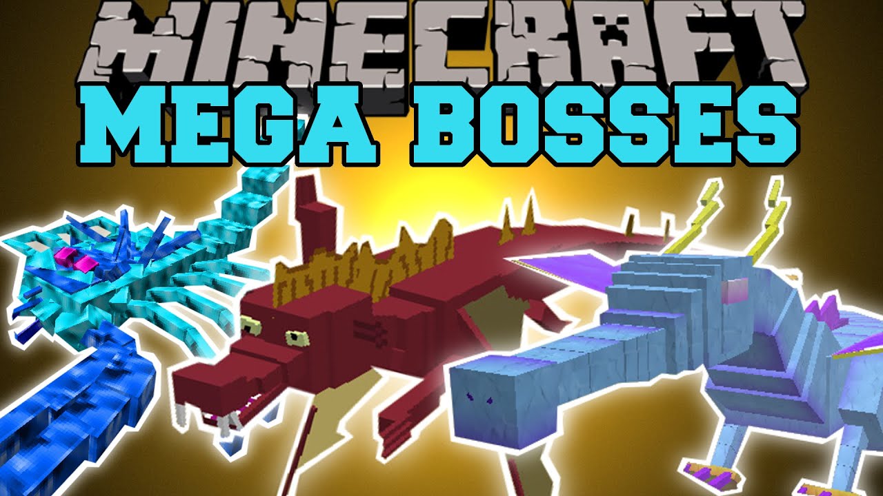 Minecraft: МЕГАБОССЫ (ВЫ НЕ ВЫЖИВЕТЕ!) Мод-витрина