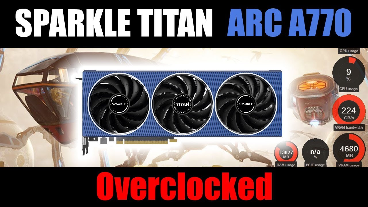 Sparkle Arc A770 TITAN OC Edition  | Overclocked
