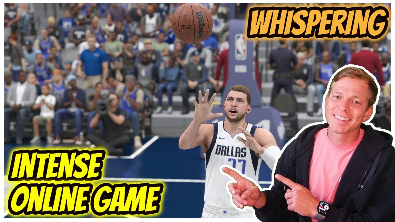 NBA 2K23 ASMR | Intense Online Game 👀 - Whispering