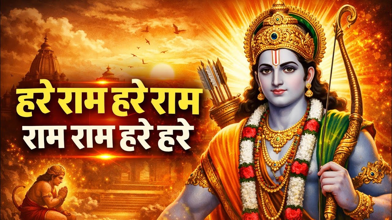 हरे राम हरे राम राम राम हरे हरे | Hare Ram Hare Ram Ram ram Hare Hare 