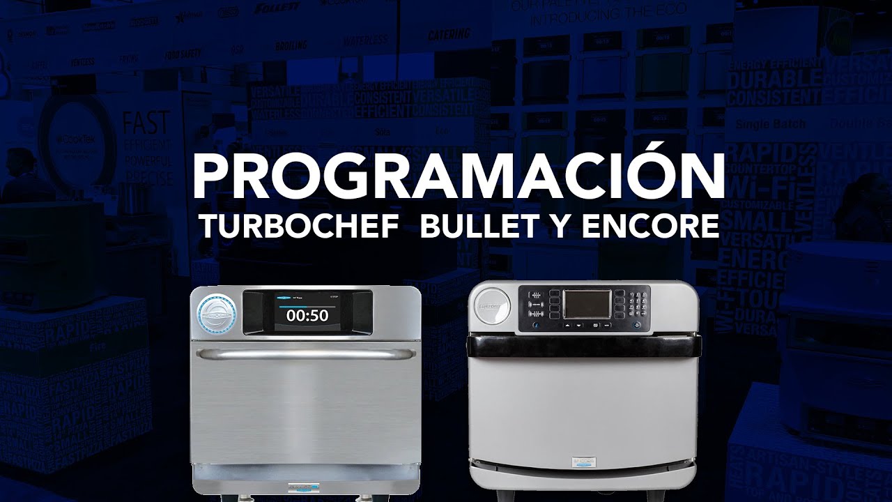Programación de recetas | Turbochef
