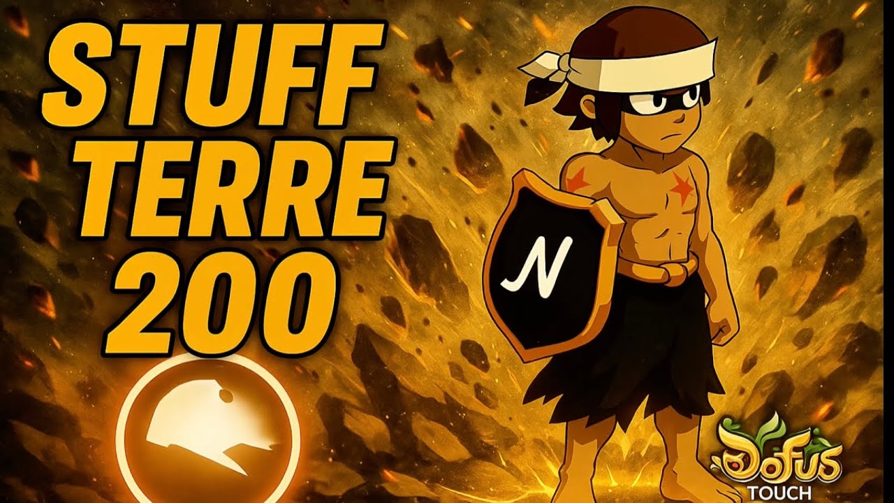 Jah-Rive - Stuff Sacrieur Terre lvl 200 | Dofus Touch 