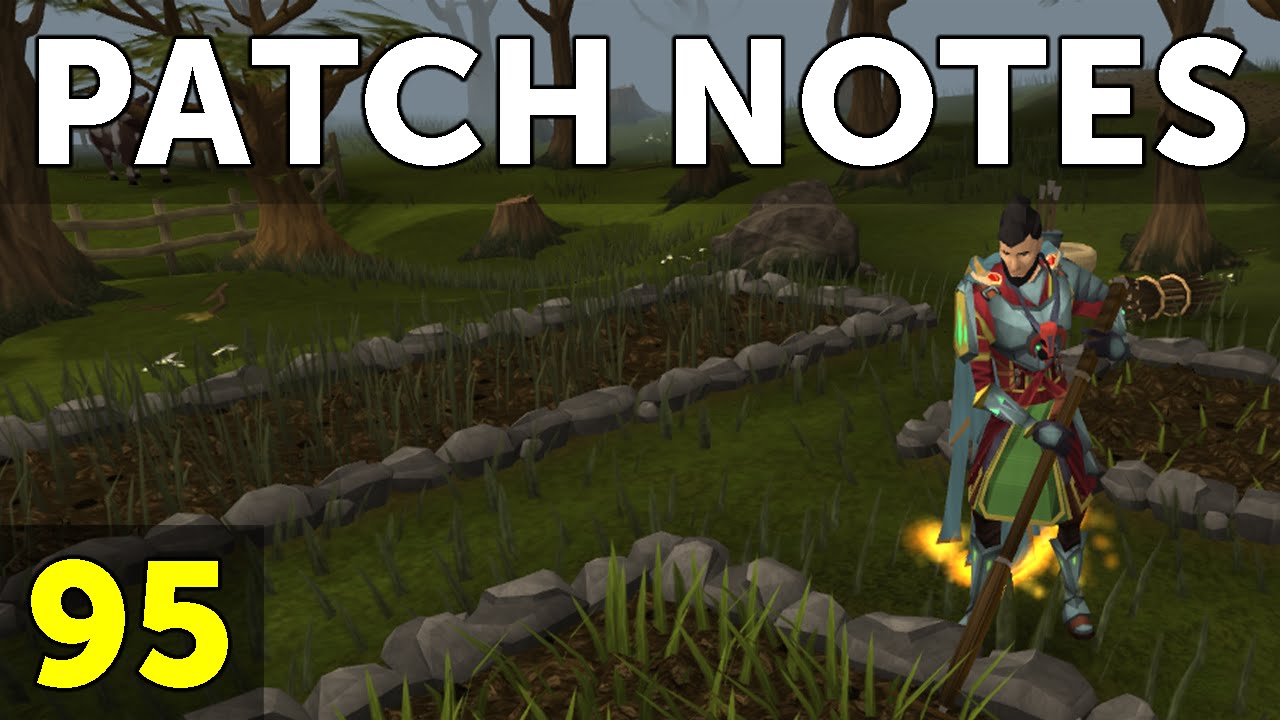RuneScape Patch Notes #95 - 9th November 2015
