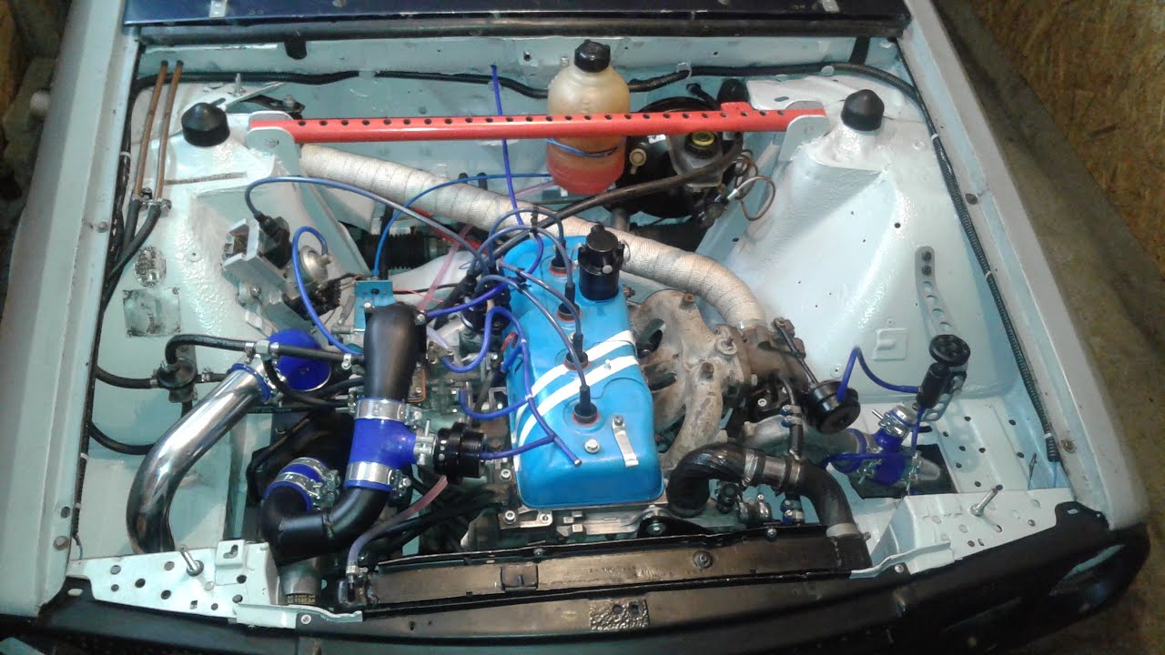 Dacia 1310 rally Turbo-Kompressor