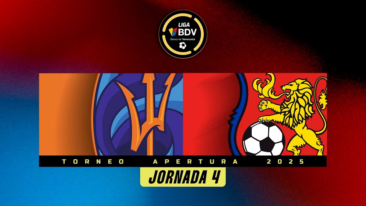 La Guaira vs. Caracas - Torneo Apertura 2025 - Jornada 4