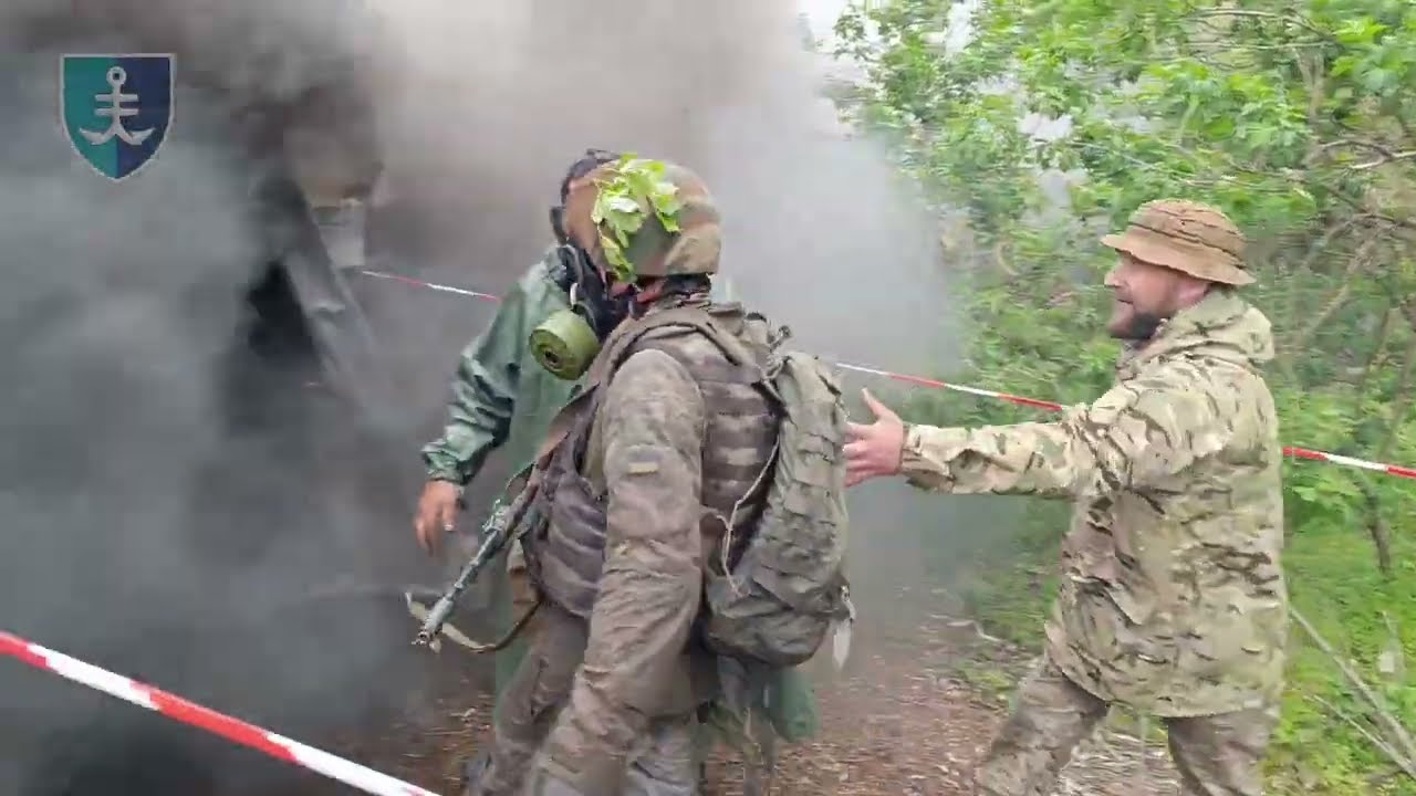 🔱Шлях до омріяного берету морської піхоти: бійці 35 бригади пройшли психологічну смугу перешкод💪