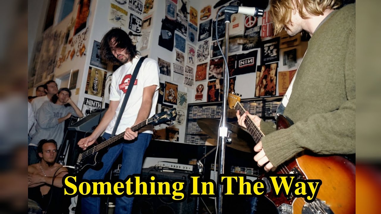 Nirvana - Something In The Way (Maida Vale Studios) 1991 (Sin Guitarra)