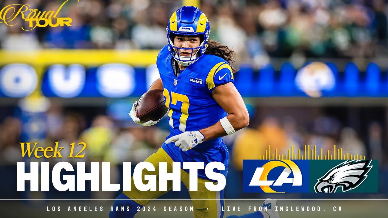 Rams Top Plays vs. Eagles: Puka Nacua's 117-Yard Game, Braden Fiske's 6th Career Sack & More