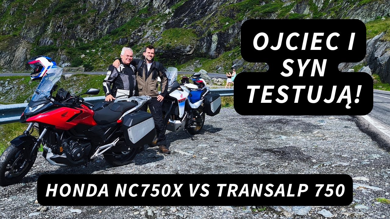 Na przygodę nigdy nie jest za p&oacute;źno - Honda Transalp XL750 vs Honda NC750X